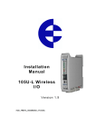 Installation Manual 105U-L