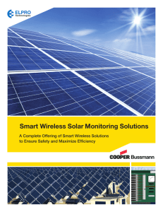 Intelligent Solar Monitoring Solutions