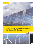 Safe Simple Complete Solutions for Renewable Energy