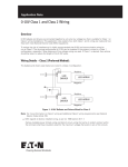 0-10V Class 1 and Class 2 Wiring