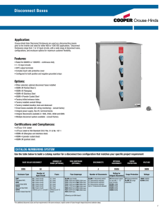 solar disconnects flyer