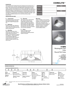 Class RM Rectangular Perf 2CFL