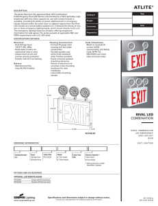 RCS Spec Sheet