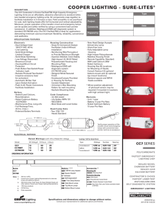 CC7 Contractor's choice FasTest (TM) High Capacity Spec Sheet