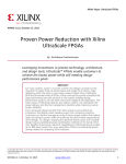 WP466 - Proven Power Reduction with Xilinx UltraScale FPGAs