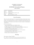 ECON 4423-001 International Finance