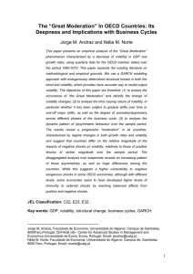 The “Great Moderation” In OECD Countries: Its Deepness and Implications with Business Cycles