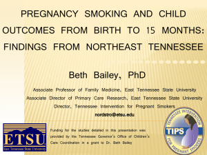 Pregnancy Smoking and Child Outcome