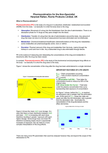 Pharmacokinetics for the Non-Specialist