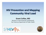PPT Colfax HIV Prevention and Mapping Community Viral Load
