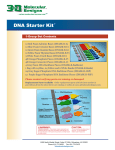 DNA Starter Kit Information