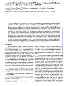 Molecualr Biology and Evolution