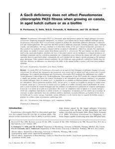 Canadian journal of Microbiology