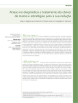 Atraso no diagnóstico e tratamento do câncer de mama