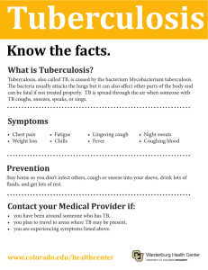  Tuberculosis