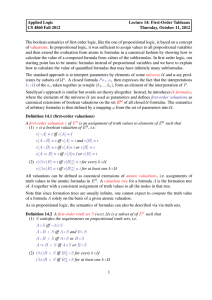 Lecture 14 Notes