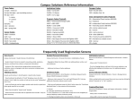 Campus Solutions Quick Reference Guide