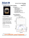 TGA2514-FL 数据资料DataSheet下载