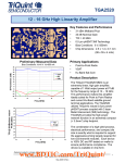 TGA2520 数据资料DataSheet下载
