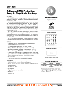 8-Channel ESD Protection Array