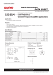 Bip Transistor 15V 700mA VCE(sat);300mV max. NPN Single MCP