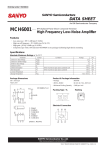 MCH6001 数据资料DataSheet下载