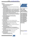 AT91SAM7S128数据手册DataSheet 下载