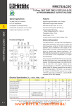 HMC723LC3C 数据资料DataSheet下载
