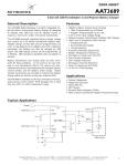 AAT3689 数据资料DataSheet下载