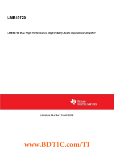 LME49720 数据资料 dataSheet 下载