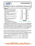 SP3223E 数据资料DataSheet下载