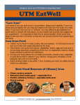 UTM EatWell “Low Iron”