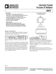 AD632 数据手册DataSheet 下载