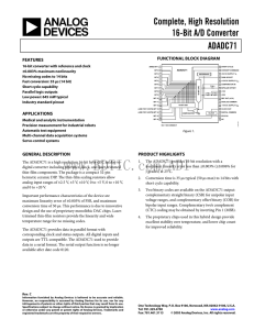 ADADC71 数据手册DataSheet 下载