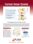 LT6108/LT6109 - Current Sense System