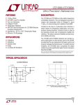 LTZ1000/LTZ1000A - Ultra Precision Reference