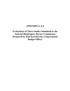 APPENDIX G-2.d Evaluations of Three Studies Submitted to the