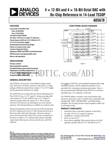 AD5678: 产品数据手册下载