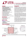 LTM4620 - Dual 13A or Single 26A DC/DC µModule Regulator