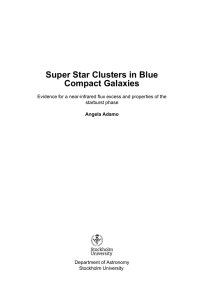 Super Star Clusters in Blue Compact Galaxies