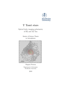 T Tauri stars Optical lucky imaging polarimetry of HL and XZ Tau