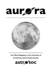 The Official Magazine of the University of St Andrews Astronomical Society