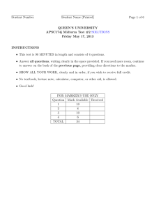 Here is the second midterm, with solutions.