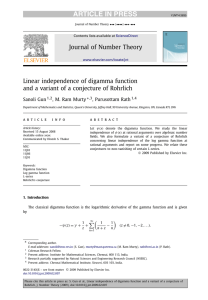 Linear independence of the digamma function and a variant of a conjecture of Rohrlich