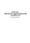 AVCP-Xml Manuale per l`aggiornamento alla versione 0.7.0