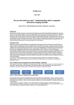 Do You Like What You See? - Understanding Data in Magnetic Resonance Imaging Studies