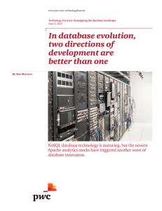 In database evolution, two directions of development are better than one
