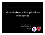 Musculoskeletal Complications of Diabetes