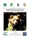 summary principles of communication for brown bear conservation