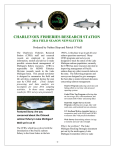 CHARLEVOIX FISHERIES RESEARCH STATION 2014 FIELD SEASON NEWSLETTER